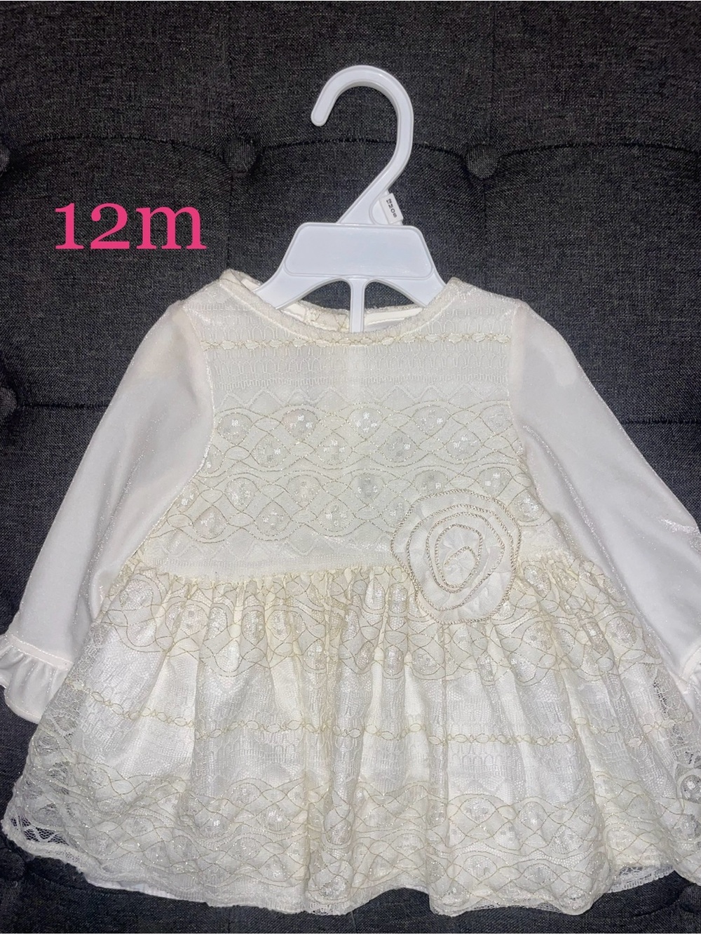 Pastourelle by Pippa & Julie Baby Girls' Specialty Lace Tunic/Dress
- 12M